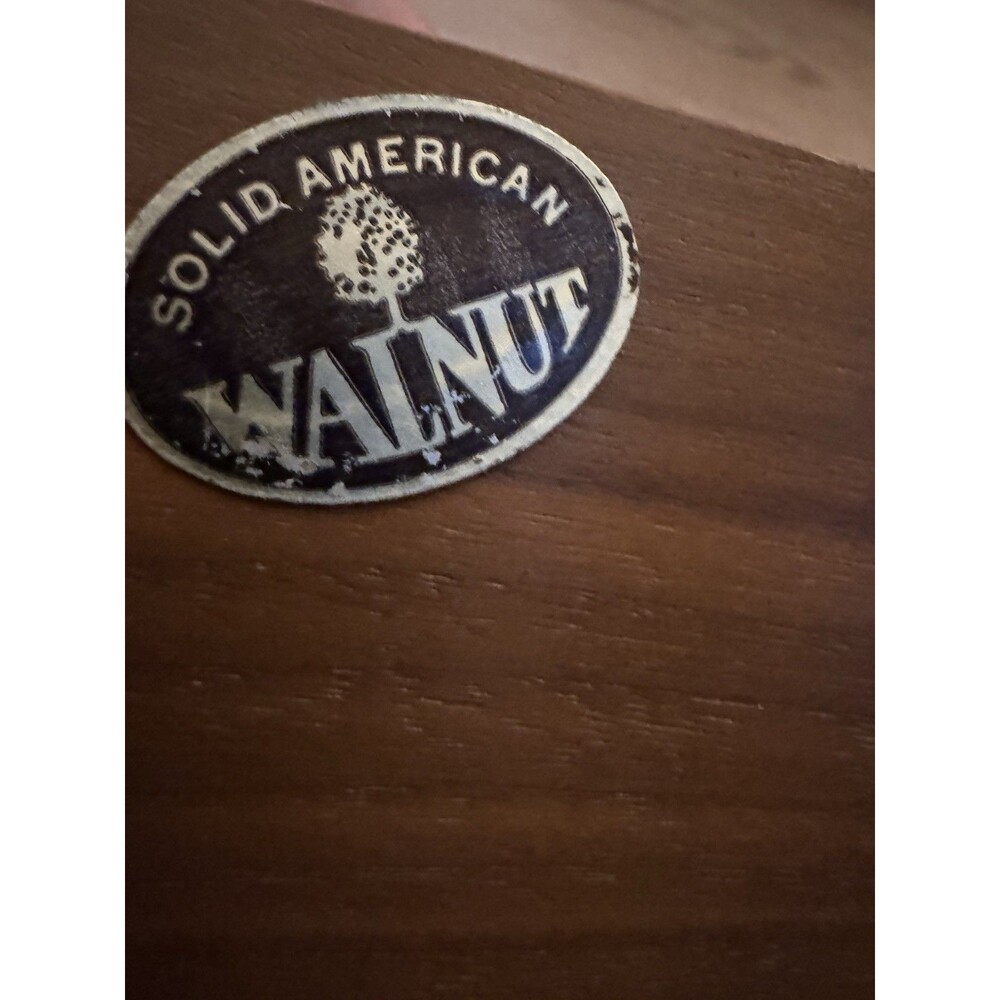 Lasercraft Napkin/Letter Holder Walnut 3 Mast Ship Laser Engraved American‎ VTG - Picture 6 of 6
